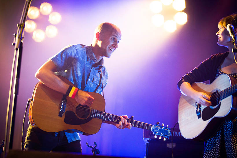 Milow live at Rock Werchter Festival in Belgium on 3 July 2014