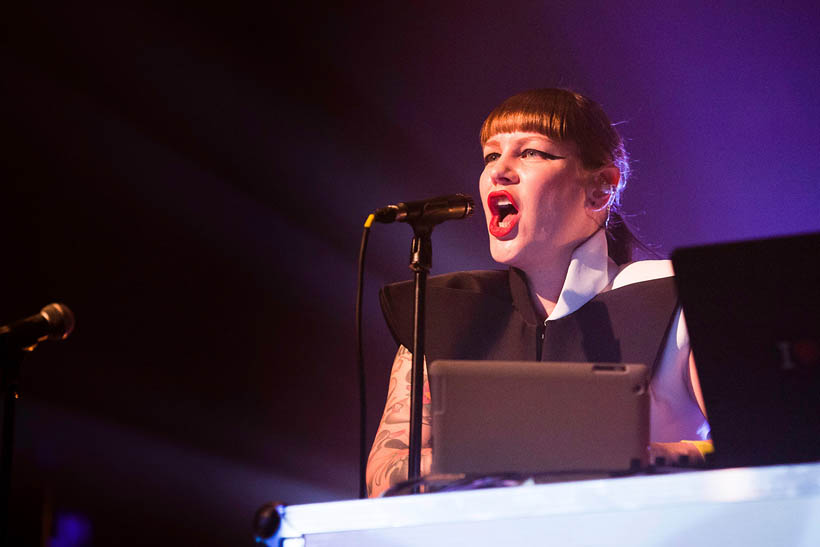 Miss Kittin live at Les Nuits Botanique in Brussels, Belgium on 3 May 2013