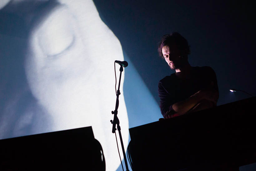 Moderat live at the Ancienne Belgique in Brussels, Belgium on 5 March 2014