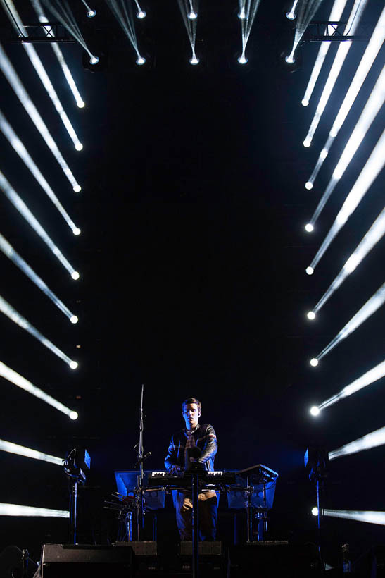 Netsky live at Rock Werchter Festival in Belgium on 5 July 2013