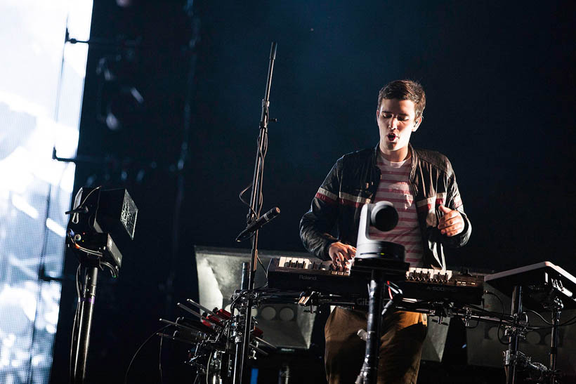 Netsky live at Rock Werchter Festival in Belgium on 5 July 2013