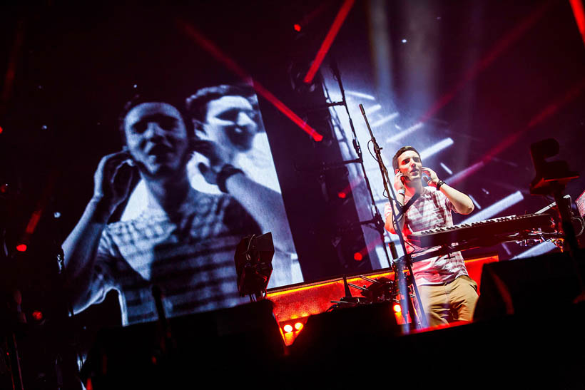 Netsky live at Rock Werchter Festival in Belgium on 5 July 2013