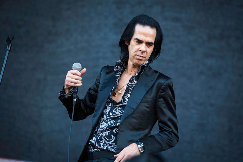 Nick Cave & The Bad Seeds live at Rock Werchter Festival in Belgium on 6 July 2013