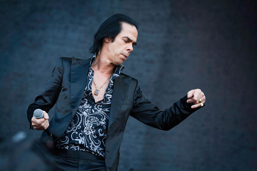 Nick Cave & The Bad Seeds live at Rock Werchter Festival in Belgium on 6 July 2013