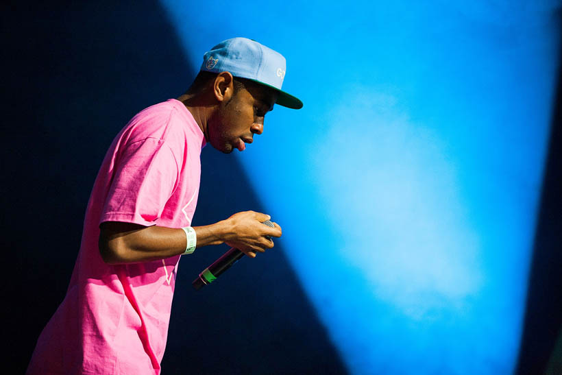 Odd Future live at Rock Werchter Festival in Belgium on 6 July 2013