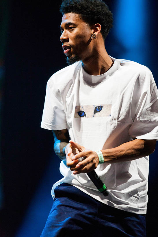 Odd Future live at Rock Werchter Festival in Belgium on 6 July 2013