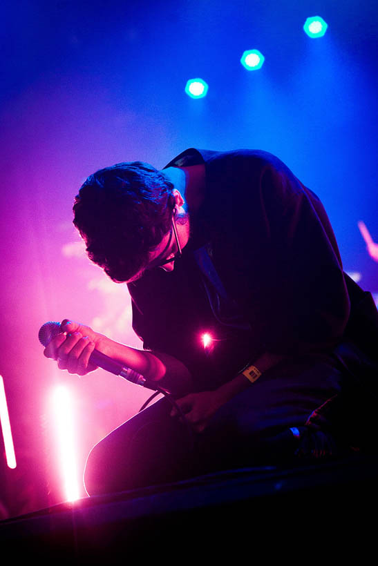 Oscar & The Wolf live op Rock Werchter Festival in België op 6 juli 2014