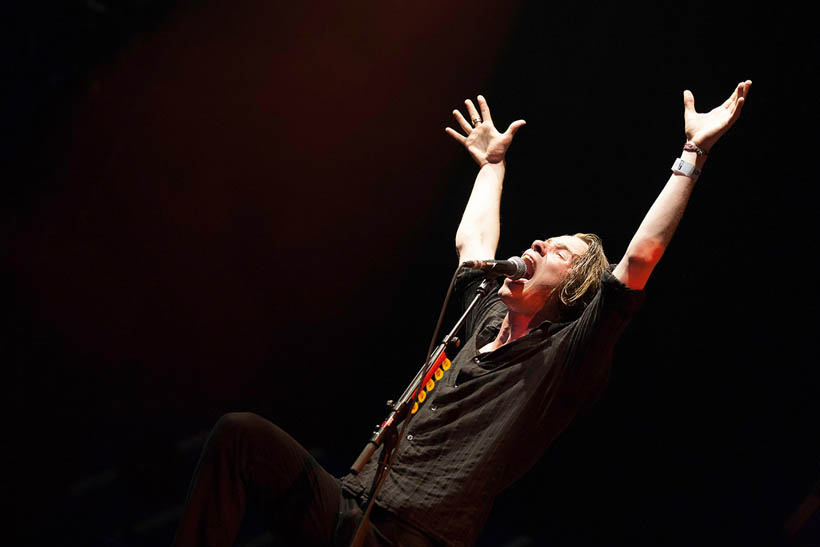 Palma Violets live at Rock Werchter Festival in Belgium on 4 July 2013