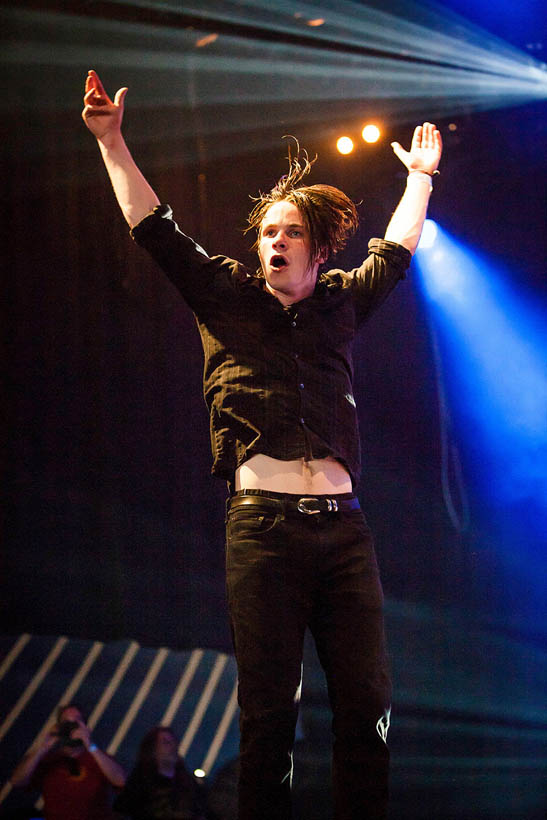 Palma Violets live at Rock Werchter Festival in Belgium on 4 July 2013