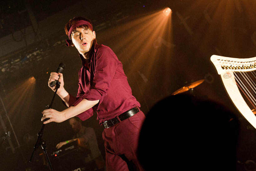 Patrick Wolf live at the Rotonde at the Botanique in Brussels, Belgium on 1 April 2011