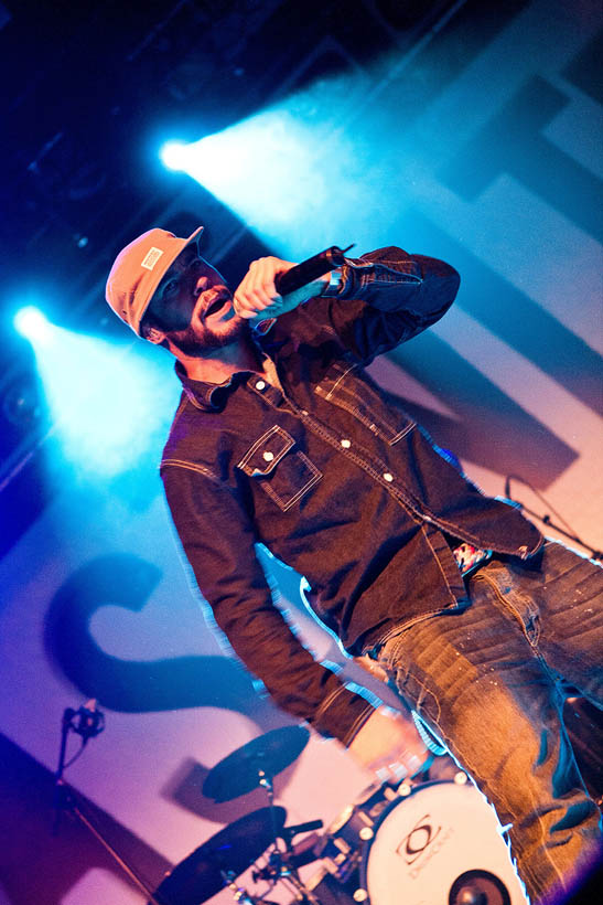 Pete Philly live op PIAS Nites in de Klokgebouw in Eindhoven, Nederland op 9 december 2011