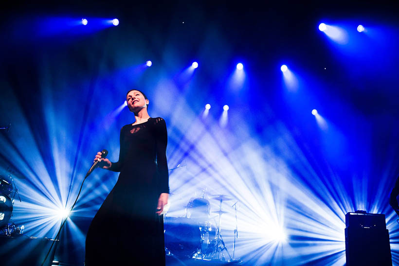 Polica live at the Ancienne Belgique in Brussels, Belgium on 19 March 2013