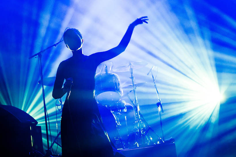 Polica live at the Ancienne Belgique in Brussels, Belgium on 19 March 2013