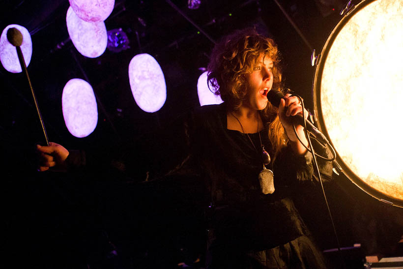 Purity Ring live at the ABClub in the Ancienne Belgique in Brussels, Belgium on 7 November 2012