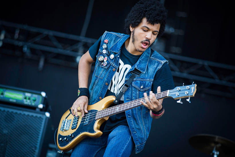 Radkey live op Rock Werchter Festival in België op 3 juli 2014