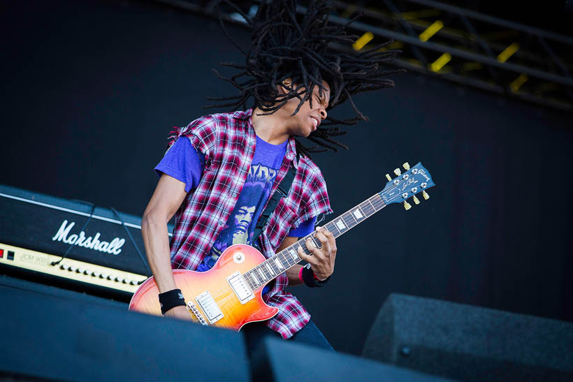 Radkey live op Rock Werchter Festival in België op 3 juli 2014
