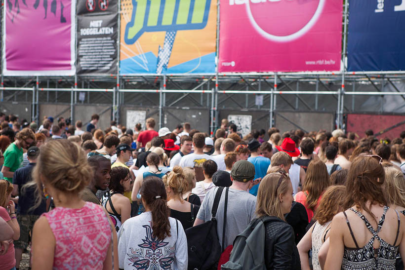 Rock Werchter 2013 live op Rock Werchter Festival in België op 4 juli 2013
