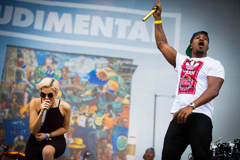 Rudimental live at Rock Werchter Festival in Belgium on 6 July 2014