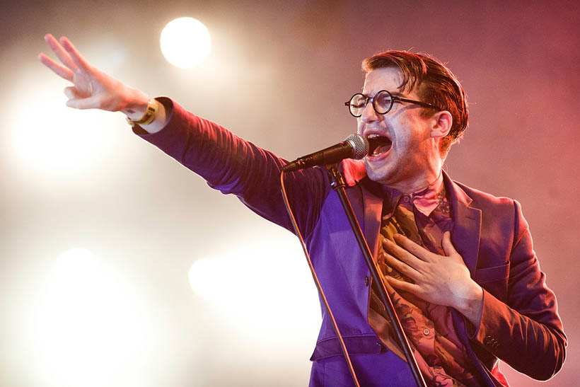 Spector live at Dour Festival in Belgium on 14 July 2012