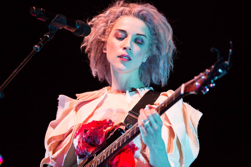 St Vincent live at the Ancienne Belgique in Brussels, Belgium on 17 February 2014