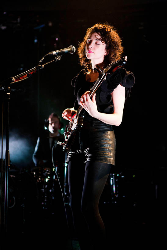 St Vincent live at the Rotonde at the Botanique in Brussels, Belgium on 28 February 2012