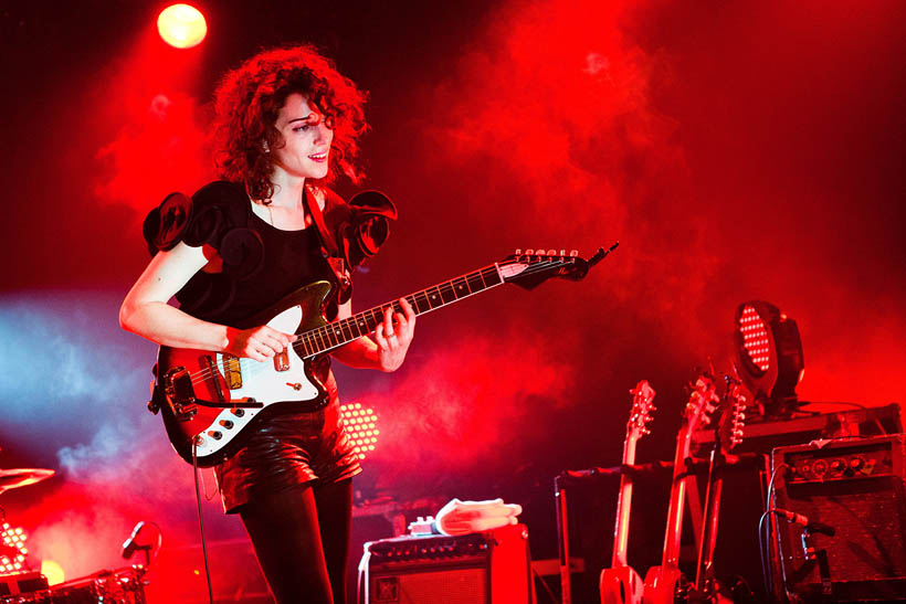 St Vincent live at the Rotonde at the Botanique in Brussels, Belgium on 28 February 2012