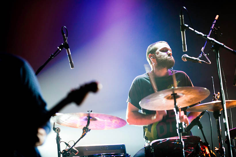 Suuns live at Les Nuits Botanique in Brussels, Belgium on 11 May 2013