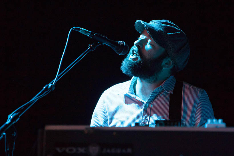 The Black Angels live at Rock Werchter Festival in Belgium on 4 July 2013