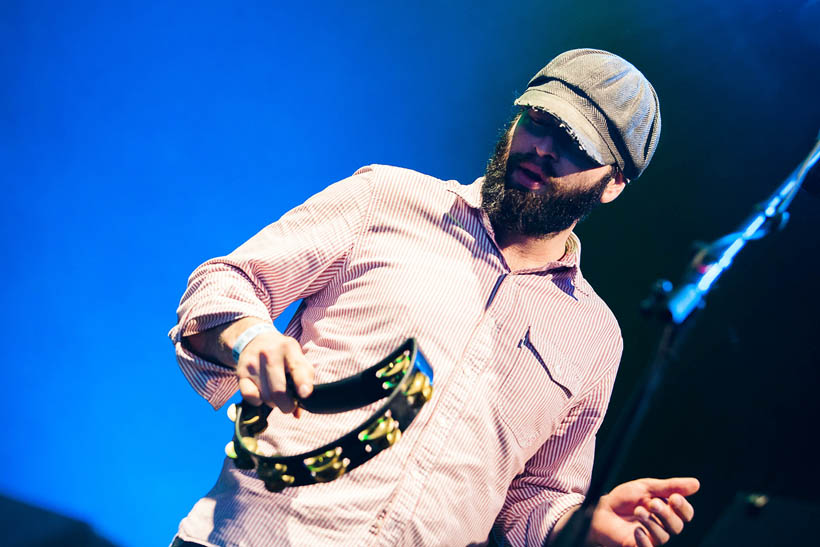 The Black Angels live at Rock Werchter Festival in Belgium on 4 July 2013