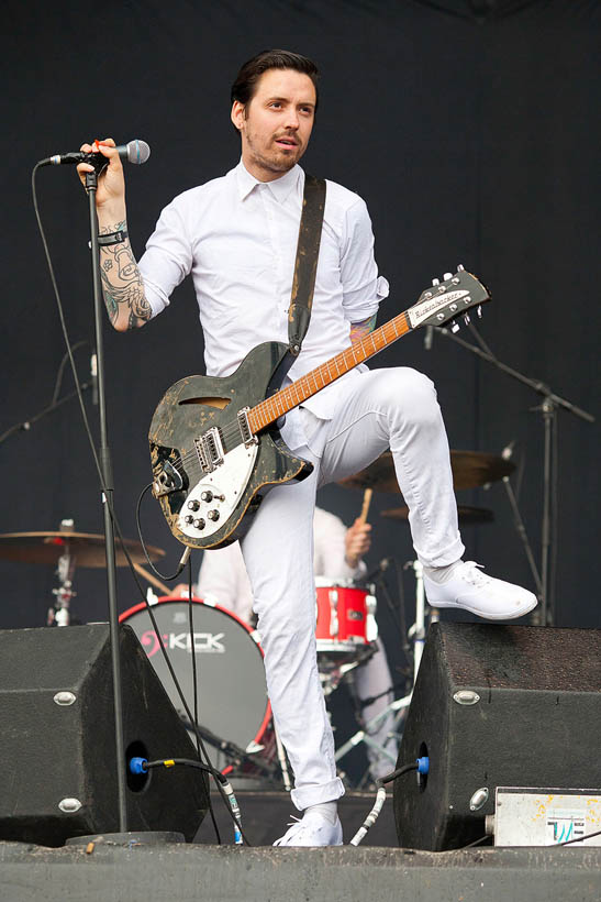 The Computers live at Dour Festival in Belgium on 15 July 2012