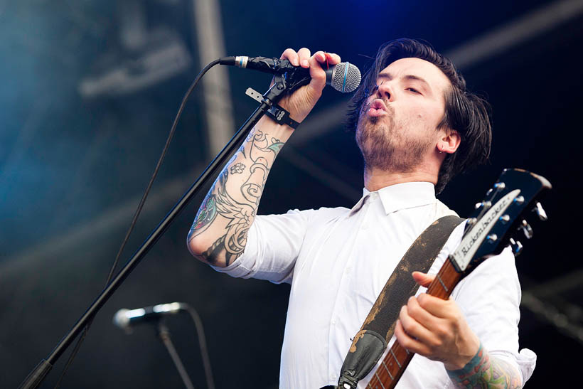 The Computers live at Dour Festival in Belgium on 15 July 2012