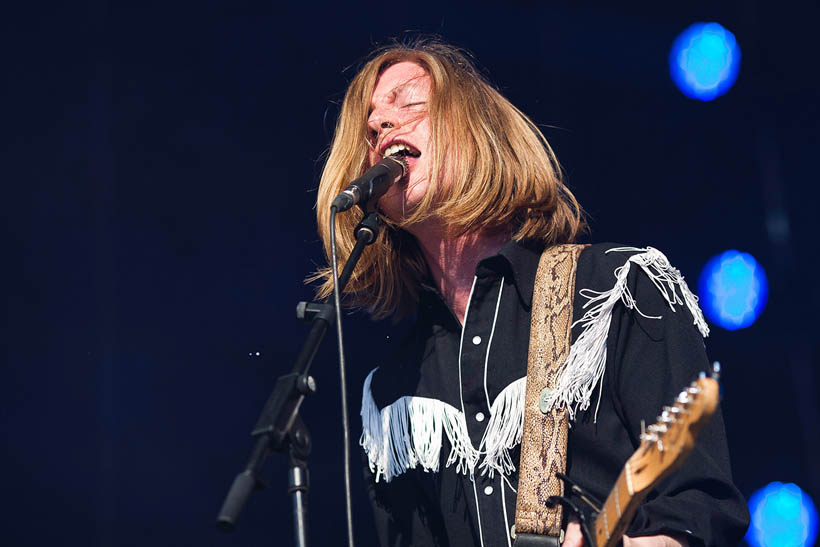 The Experimental Tropic Blues Band live at Brussels Summer Festival in Belgium on 12 August 2012