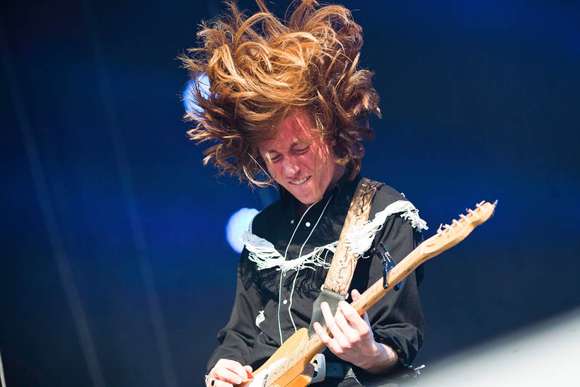 The Experimental Tropic Blues Band live at Brussels Summer Festival in Belgium on 12 August 2012