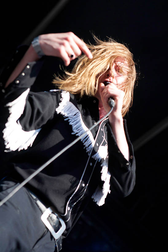 The Experimental Tropic Blues Band live at Brussels Summer Festival in Belgium on 12 August 2012