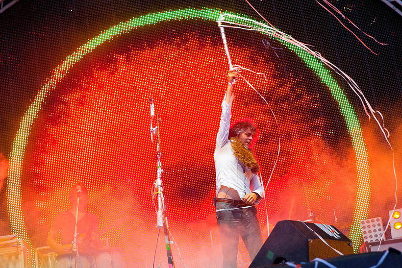 The Flaming Lips live at Dour Festival in Belgium on 15 July 2012