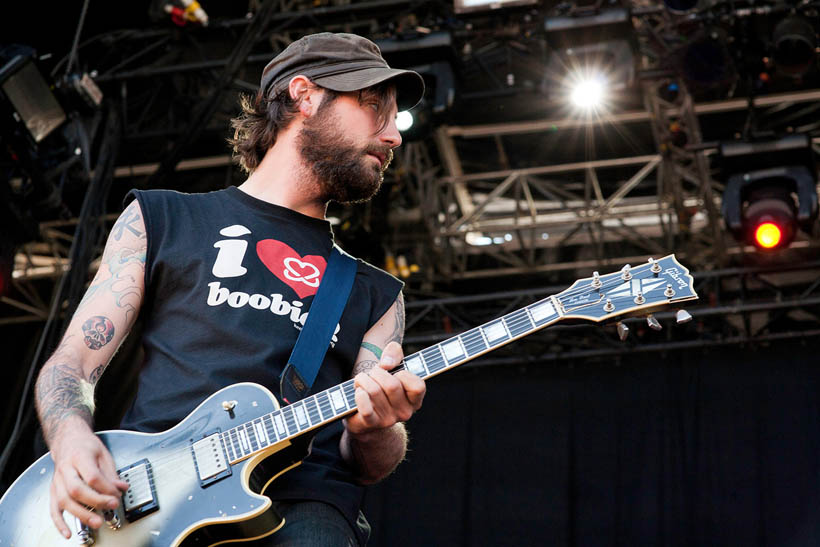 The Gaslight Anthem live at Rock-A-Field in Roeser, Luxemburg on 26 June 2011