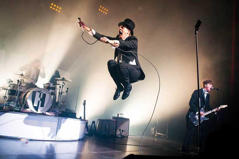 The Hives live at the Ancienne Belgique in Brussels, Belgium on 9 December 2012