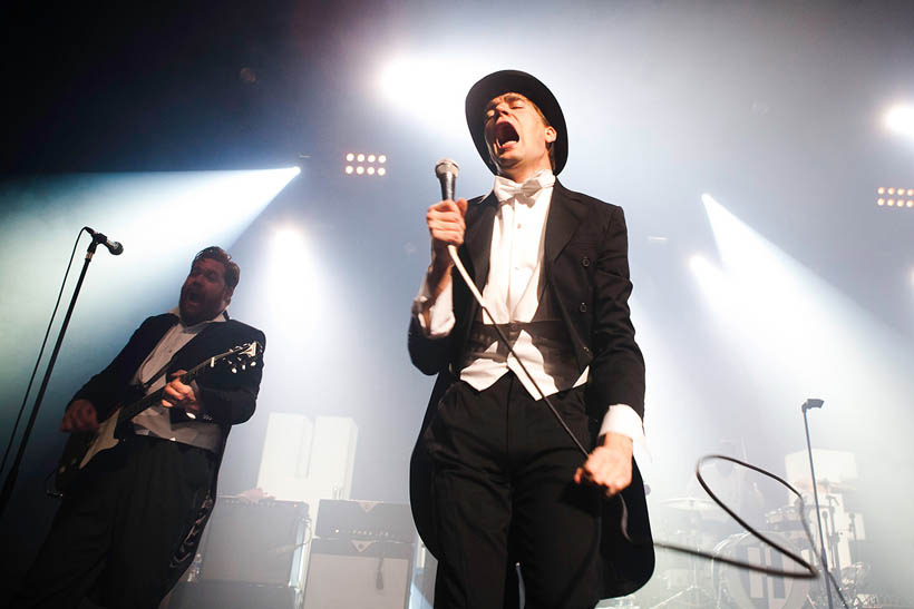 The Hives live at the Ancienne Belgique in Brussels, Belgium on 9 December 2012