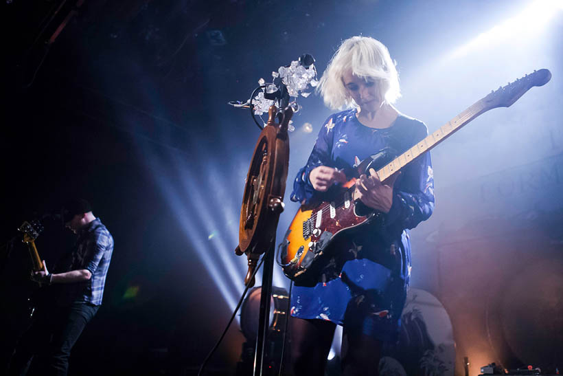 The Joy Formidable live at the Orangerie at the Botanique in Brussels, Belgium on 25 October 2011