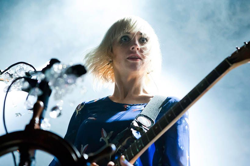 The Joy Formidable live at the Orangerie at the Botanique in Brussels, Belgium on 25 October 2011