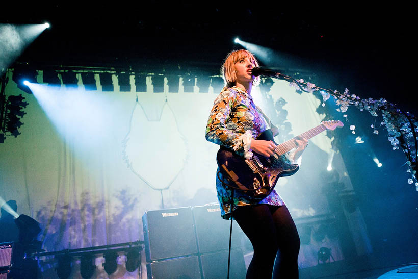 The Joy Formidable live at the Orangerie at the Botanique in Brussels, Belgium on 1 February 2013