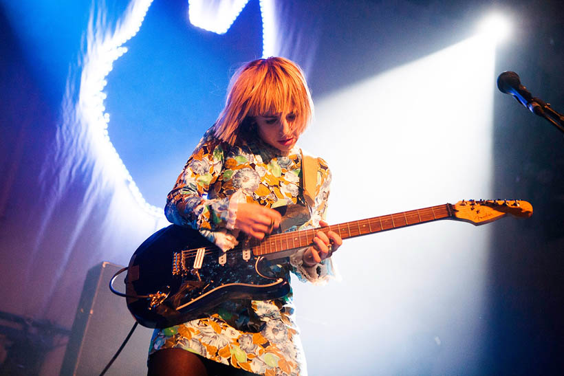 The Joy Formidable live at the Orangerie at the Botanique in Brussels, Belgium on 1 February 2013