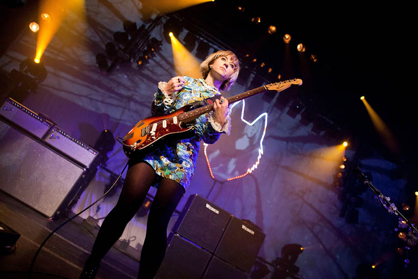 The Joy Formidable live at the Orangerie at the Botanique in Brussels, Belgium on 1 February 2013