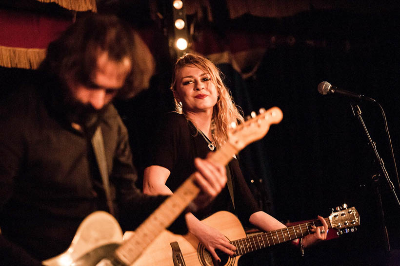 The Liminanas live at Eurosonic Noorderslag in Groningen, The Netherlands on 17 January 2014