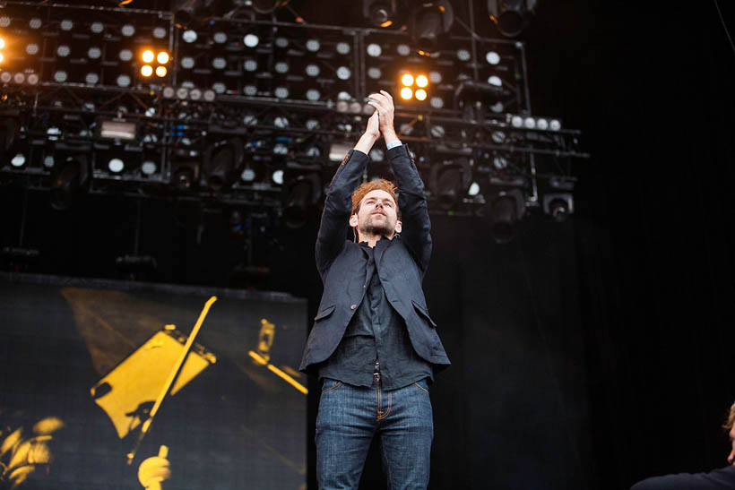 The National live at Rock Werchter Festival in Belgium on 4 July 2013