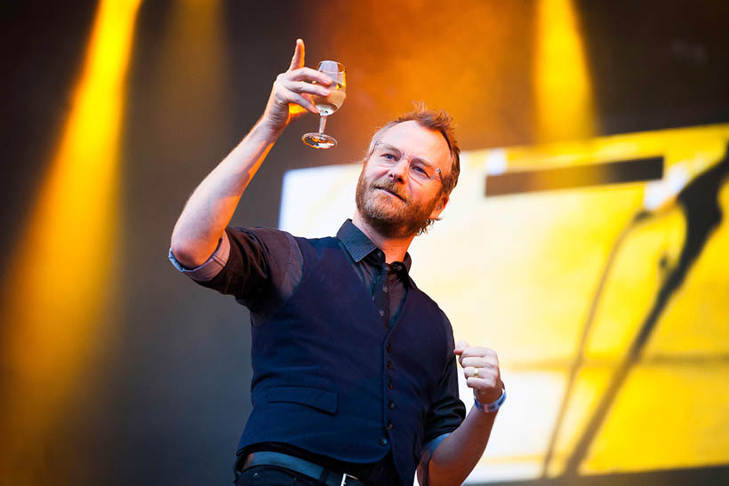 The National live at Rock Werchter Festival in Belgium on 4 July 2013