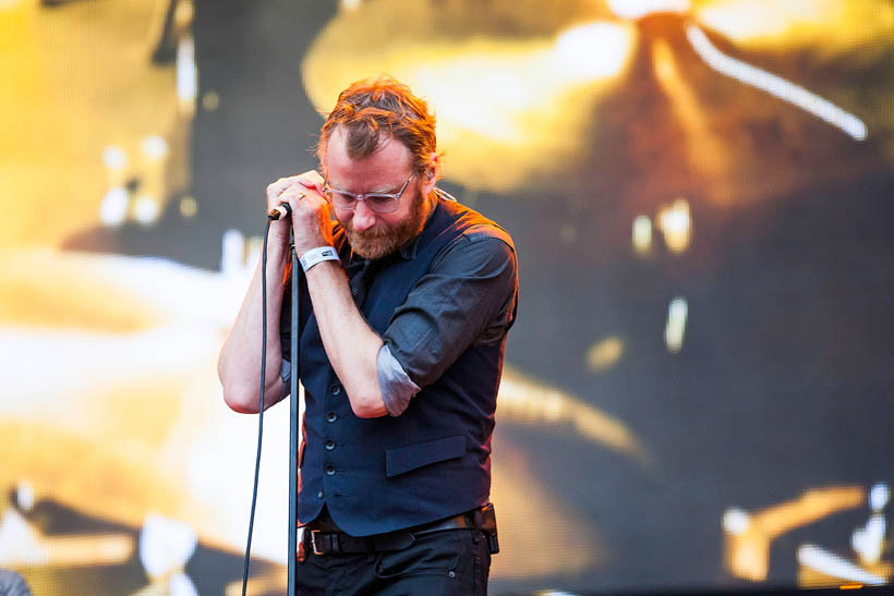 The National live at Rock Werchter Festival in Belgium on 4 July 2013