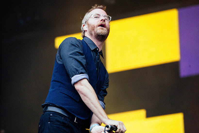 The National live at Rock Werchter Festival in Belgium on 4 July 2013