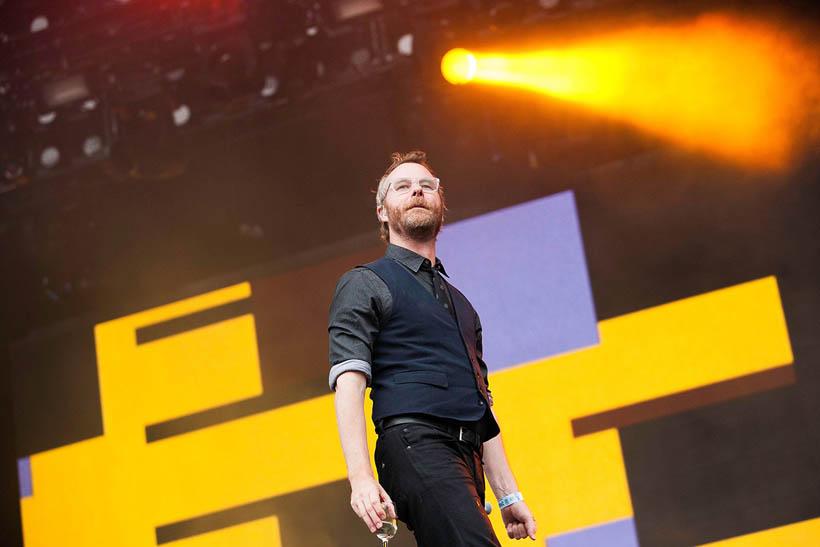 The National live at Rock Werchter Festival in Belgium on 4 July 2013