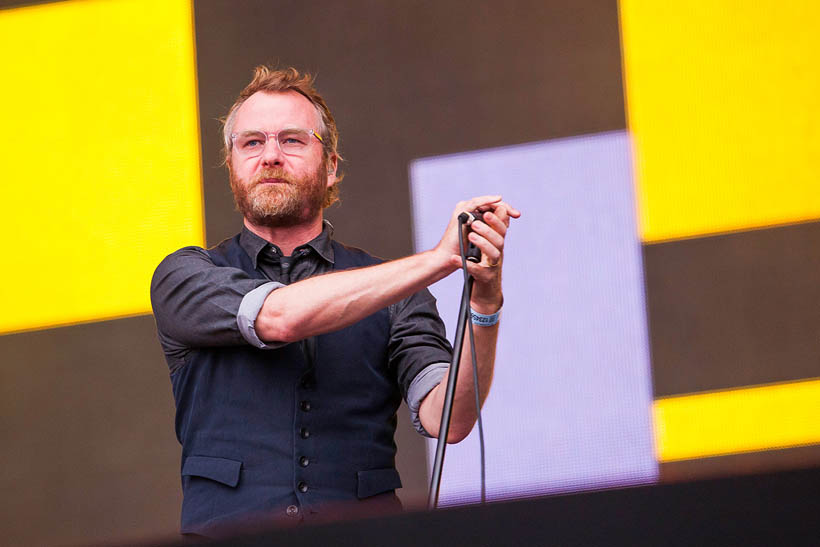 The National live at Rock Werchter Festival in Belgium on 4 July 2013